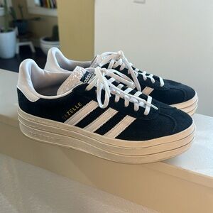 Adidas Gazelle platform shoes